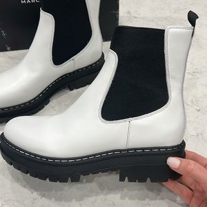 *Brand New* Marc Fisher LTD Patrick Chelsea Boot White